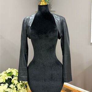 Black Leather Women's Jacket